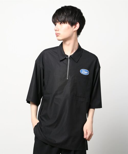 Golfickers ハーフジップシャツ BLACK sizeM 美品 Golfickers ハーフジップシャツ BLACK sizeM 美品 - メルカリ