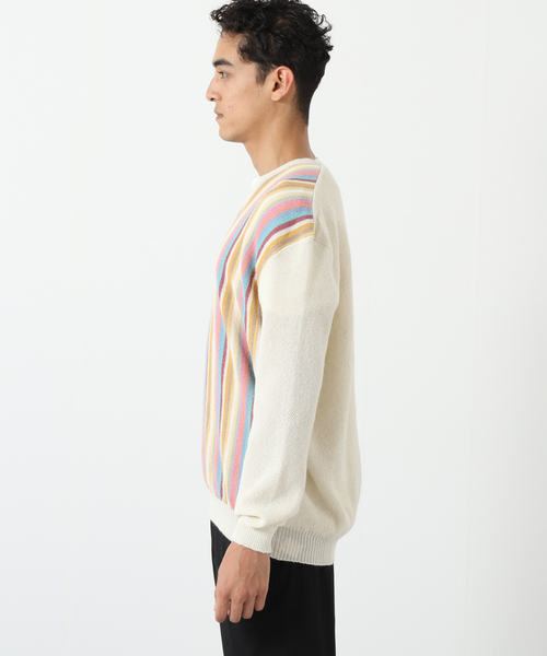 セーター ニット 「FANNI LEMMERMAYER/ファニ レママイヤー」SMU 12 COL V NECK プルオーバー メンズの画像