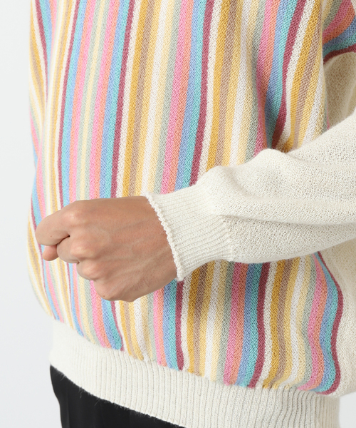 セーター ニット 「FANNI LEMMERMAYER/ファニ レママイヤー」SMU 12 COL V NECK プルオーバー メンズの画像