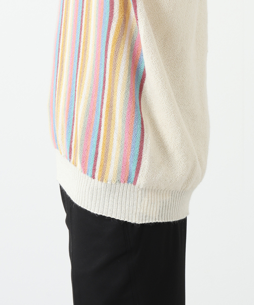 セーター ニット 「FANNI LEMMERMAYER/ファニ レママイヤー」SMU 12 COL V NECK プルオーバー メンズの画像