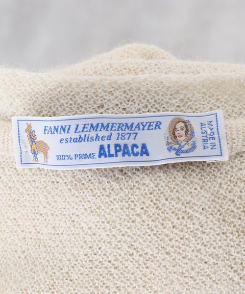 セーター ニット 「FANNI LEMMERMAYER/ファニ レママイヤー」SMU 12 COL V NECK プルオーバー メンズの画像