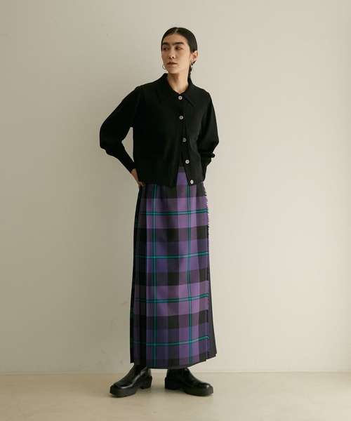 スカート 【O'NEIL of DUBLIN for SALON】3カラーコンビキルトスカート ...