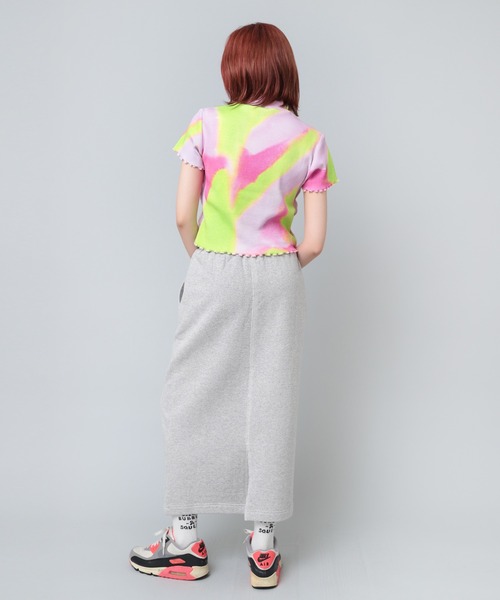 RNA tシャツ M2106 タイダイリブミニT レディース : ZOZOTOWN