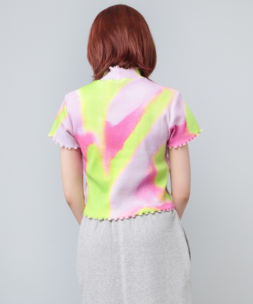 RNA tシャツ M2106 タイダイリブミニT レディース : ZOZOTOWN