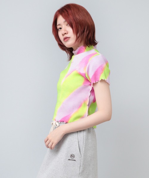 tシャツ M2106 タイダイリブミニＴ レディース RNA tシャツ M2106 タイダイリブミニT レディース : ZOZOTOWN