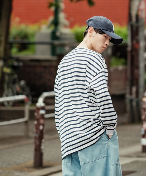 SWAYページ SIDEWAY STANCE tシャツ 「SIDEWAY STANCE」ボーダー/リンガー
