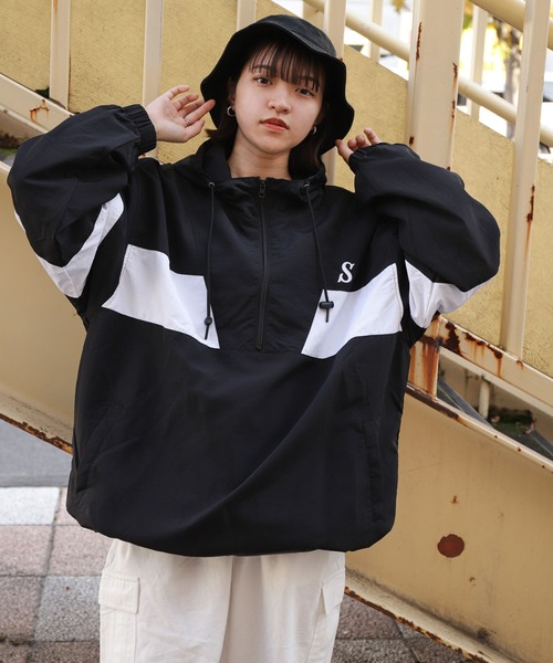 ZIP FIVE ブルゾン アウター 「ZIP FIVE」 ワンポイント ロゴ