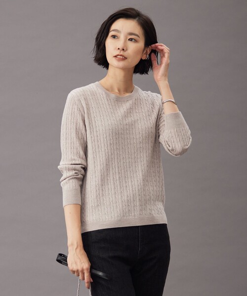 ニット セーター 「洗える」KNIT BASIC クルーネック ニット レディース ニット セーター 「洗える」KNIT BASIC クルーネック レディース