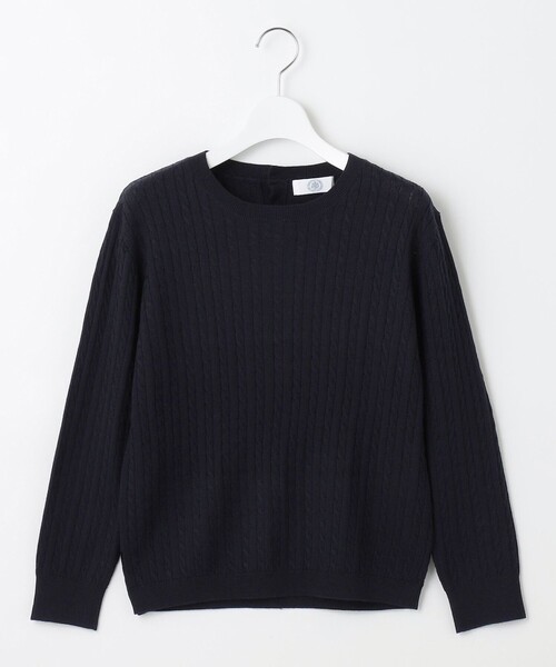 【洗える】KNIT BASIC クルーネック ニット ニット セーター 「洗える」KNIT BASIC クルーネック レディース