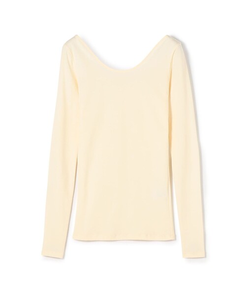 tシャツ ベーシックサーキュラーリブ ラウンドネックプルオーバー レディース DES PRES tシャツ ベーシックサーキュラーリブ ラウンドネック
