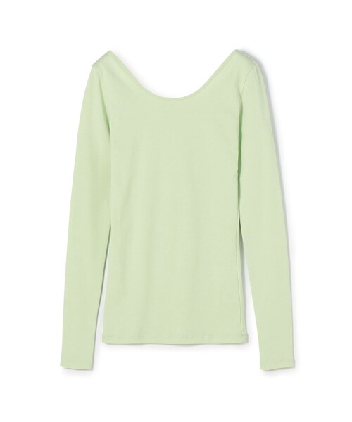 tシャツ ベーシックサーキュラーリブ ラウンドネックプルオーバー レディース DES PRES tシャツ ベーシックサーキュラーリブ ラウンドネック