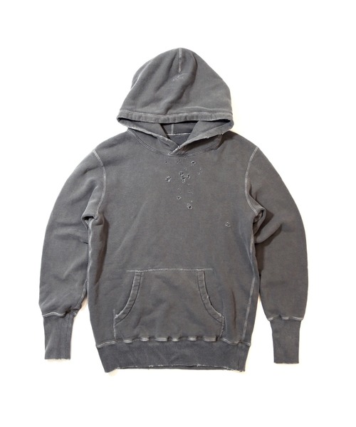 パーカー メンズ SHOT GUN  DAMAGE HOODIE｜zozo