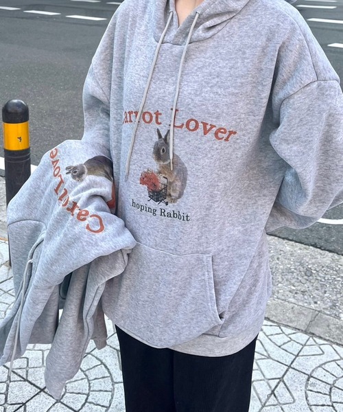 パーカー ウサギパーカー レディース : ZOZOTOWN Yahoo!店