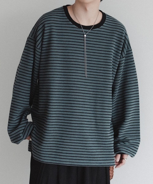 epnok tシャツ ダブルフェイスボーダーロンT メンズ レディース 