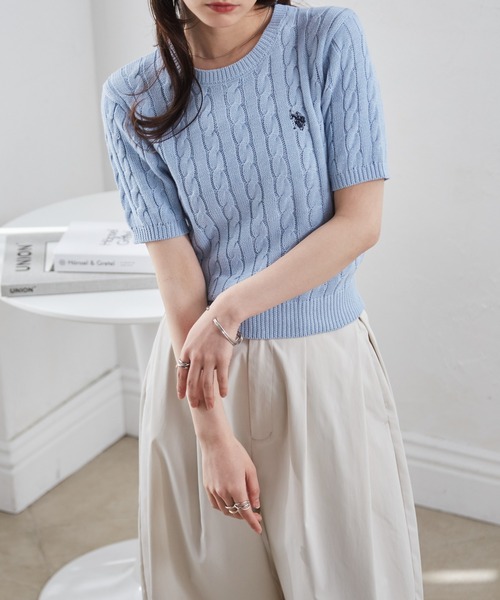 U.S. POLO ASSN.（ユーエスポロアッスン） ニット セーター RANAN