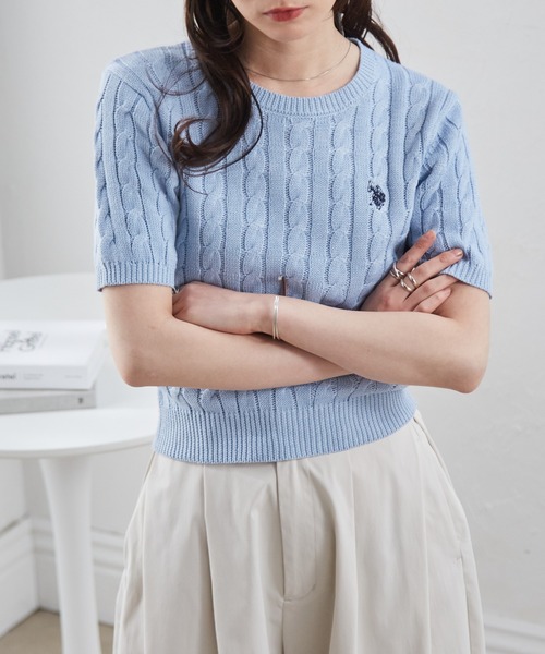 U.S. POLO ASSN.（ユーエスポロアッスン） ニット セーター RANAN