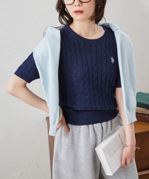 U.S. POLO ASSN.（ユーエスポロアッスン） ニット セーター RANAN