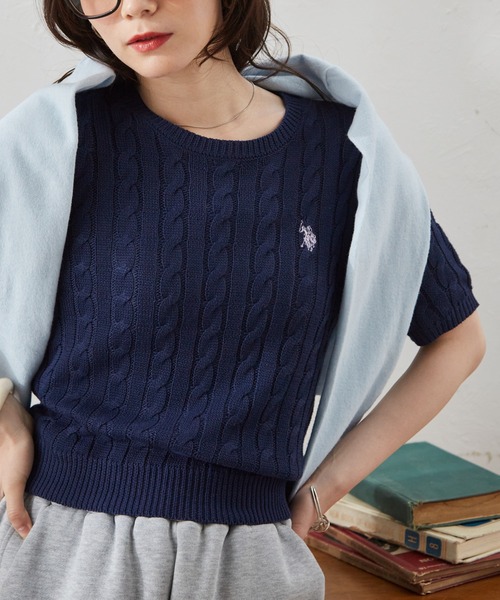 U.S. POLO ASSN.（ユーエスポロアッスン） ニット セーター RANAN