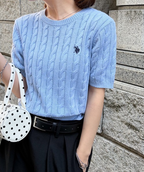 U.S. POLO ASSN.（ユーエスポロアッスン） ニット セーター RANAN
