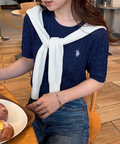 U.S. POLO ASSN.（ユーエスポロアッスン） ニット セーター RANAN
