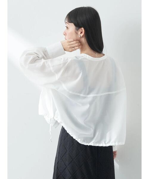 ブラウス シャツ MIDIUMISOLID for Ladies シャツブルゾン レディース セール】MIDIUMISOLID for Ladies シャツブルゾン（シャツ