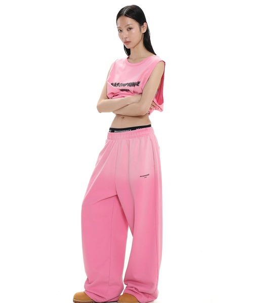 20時まで限定価格MASONPRINCE ピンクスウェットパンツ スウェット 