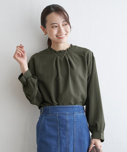 タグ付き新品未使用品OHGA PICO BLOUSE フリル襟ブラウス 2026年最新】ohga ブラウス フリルの人気アイテム - メルカリ