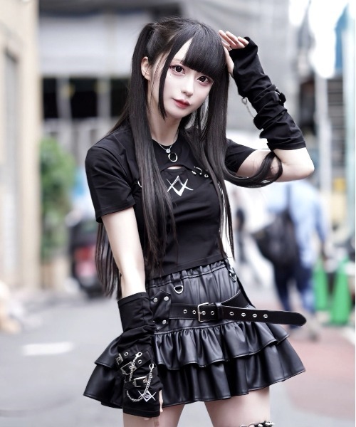 REFLEM スカート REFLEM スカート 「REFLEM/レフレム」ランダムレイヤード