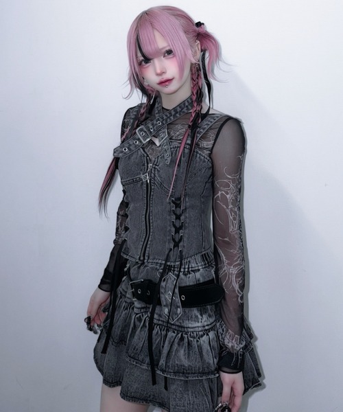 REFLEM（レフレム） スカート 「REFLEM/レフレム」弾丸ベルト付き