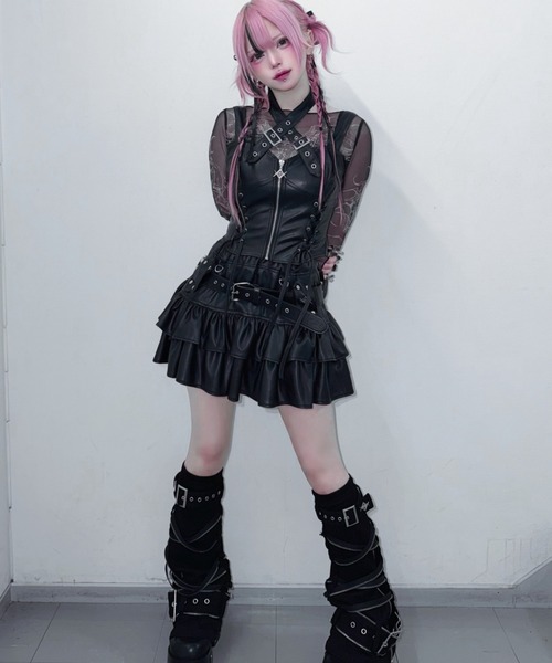 REFLEM（レフレム） スカート 「REFLEM/レフレム」弾丸ベルト付き