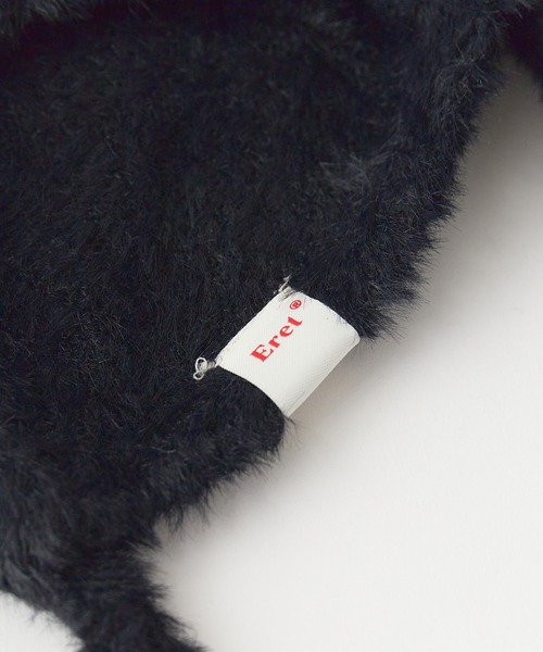 ROOP TOKYO ニット帽 ニットキャップ ひも付き ネコ耳