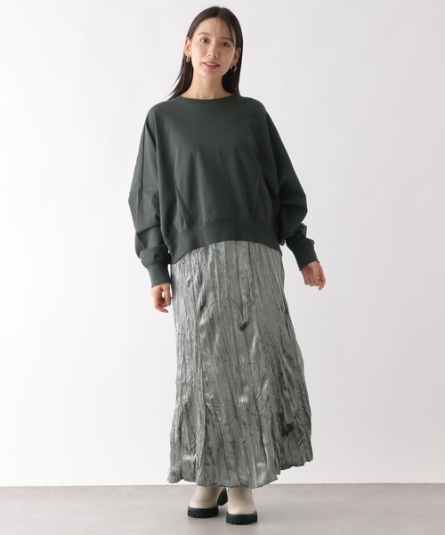 tシャツ 後ろ裾タックプルオーバー レディース LEPSIM tシャツ 裾タックプルオーバー 138471 レディース