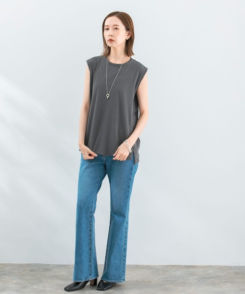 tシャツ GREYCHORD/SOFIE スリーブレスTシャツ レディース NANO universe｜GREYCHORD/SOFIE スリーブレスTシャツ | Rakuten