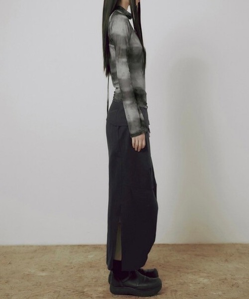 tシャツ 「FLAREUP」Sheer Turtleneck Long Sleeve レディース FLAREUP tシャツ 「FLAREUP」Sheer Turtleneck Long Sleeve