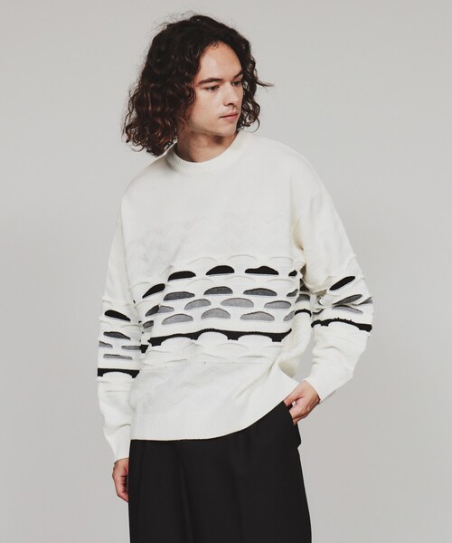 tk.TAKEO KIKUCHI（ティーケータケオキクチ） セーター ニット