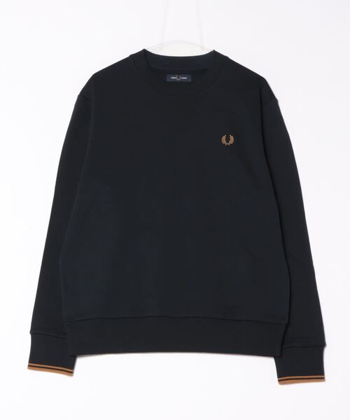 【新品・タグ付き】FRED PERRY スウェット トレーナー　M7535 FRED PERRY フレッドペリー トレーナー メンズ ローレル クルー