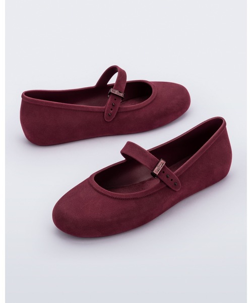 セール】MELISSA SOFT BALLERINA VELVET AD（バレエシューズ