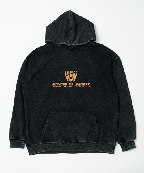 WONDER OF WANDER パーカー Front Logo Light Hoodie メンズ