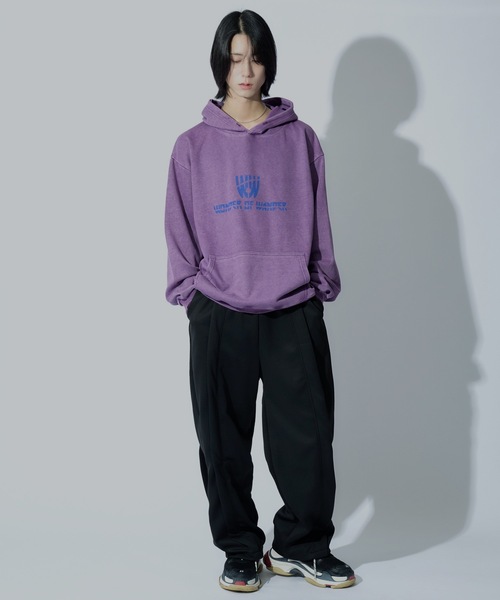 WONDER OF WANDER パーカー Front Logo Light Hoodie メンズ