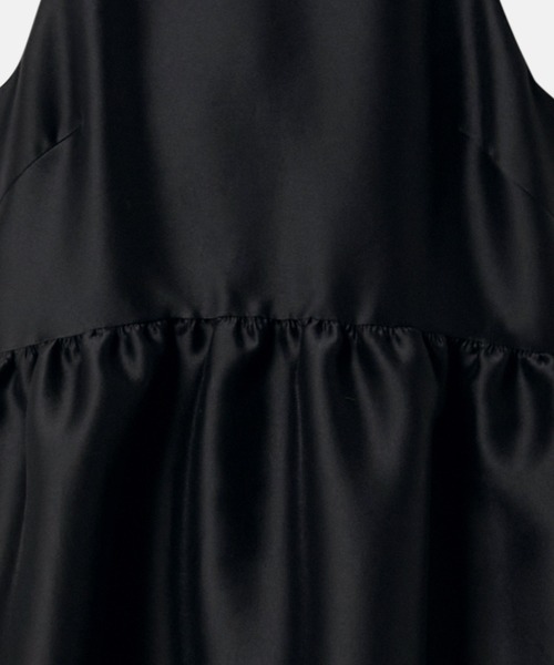 LE CIEL BLEU ワンピース シルキーバックオープンドレス / Silky