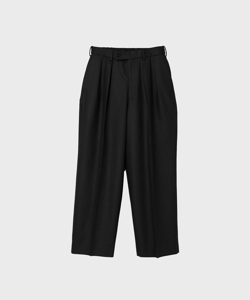 パンツ MARKAWARE DOUBLE PLEATED TROUSERS markaware（マーカウェア） パンツ DOUBLE PLEATED TROUSERS メンズ