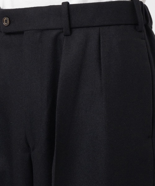 markaware（マーカウェア） パンツ DOUBLE PLEATED TROUSERS メンズ