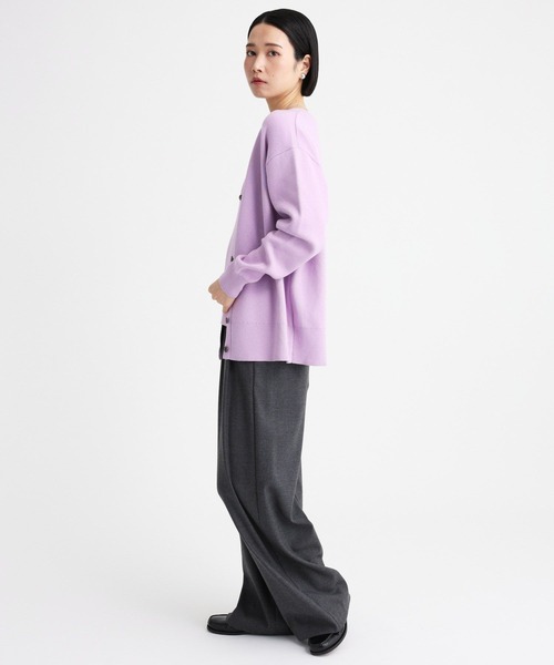 BABYLONE カーディガン コットンカシミヤニットカーディガン