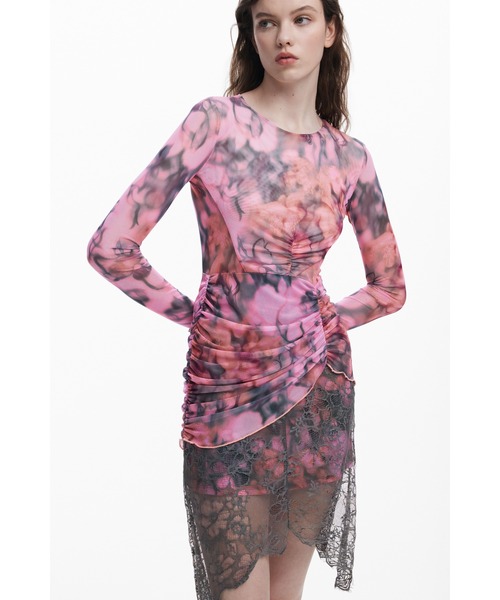 Desigual Collina Stradaドレープデザイン ワンピース
