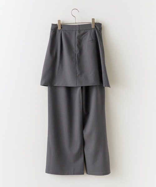 Chick スラックス パンツ Wrap Skirt with Slacks / 巻きスカート風