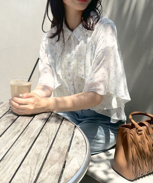 MAJESTIC LEGON（マジェスティックレゴン） ブラウス シャツ 「WEB限定