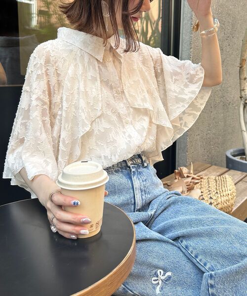 シアーシャツ（柄：花柄、フラワー）のおすすめ人気商品一覧