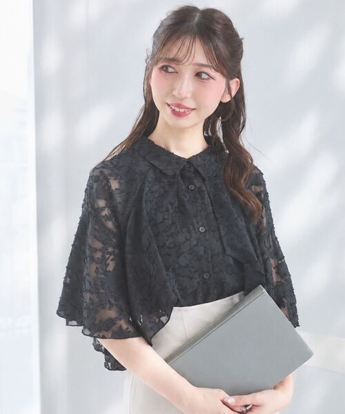 MAJESTIC LEGON（マジェスティックレゴン） ブラウス シャツ 半袖