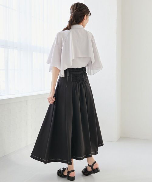 MAJESTIC LEGON（マジェスティックレゴン） ブラウス シャツ 半袖