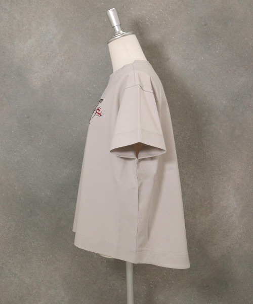 【 セール 30％OFF 】 スパンコール刺繍冷感プルオーバー 売れ筋商品|||スタジオピッコーネ レディース 接触冷感 STUDIO PICONE tシャツ スパンコール刺繍冷感プルオーバー